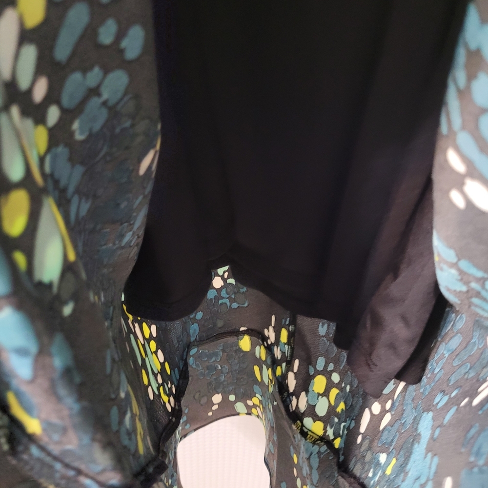 Torrid Midi Bubble Charm Flutter Sleeve Faux Wrap… - image 3